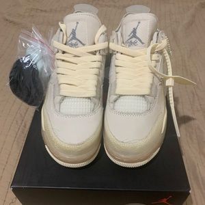 Jordan Retro 4 OFF WHITE SAIL